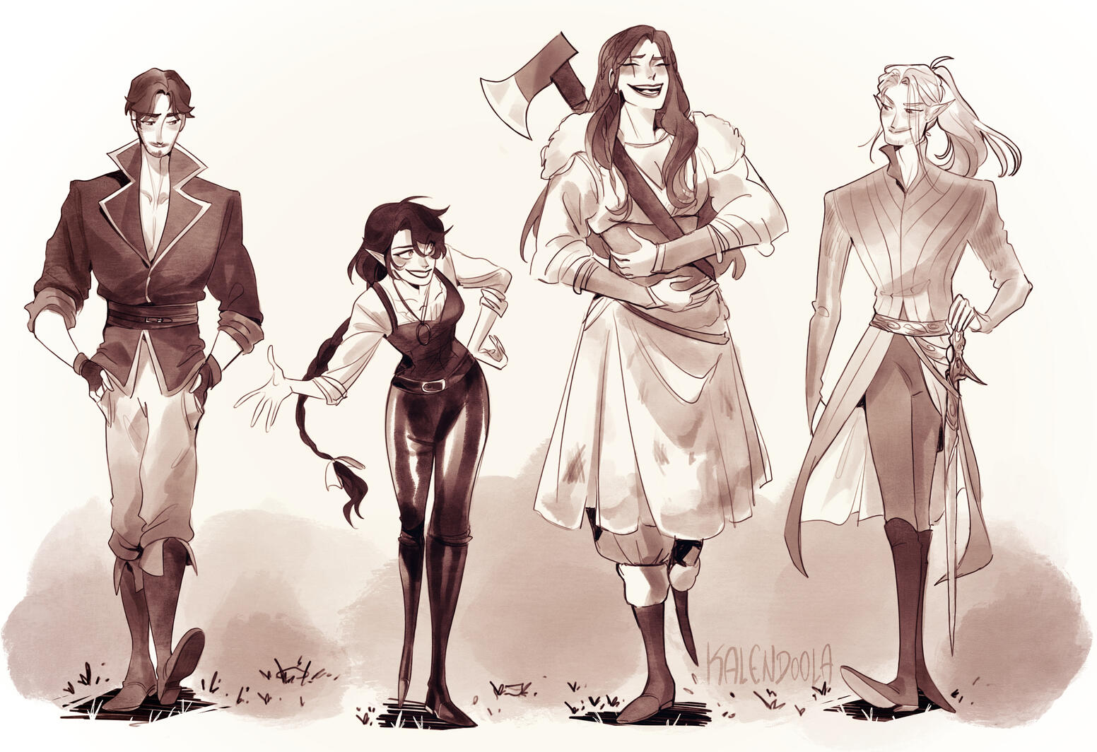 The Party by Kalendoola